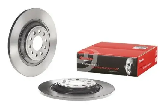 Bremsscheibe Hinterachse BREMBO 08.N283.81 Bild Bremsscheibe Hinterachse BREMBO 08.N283.81