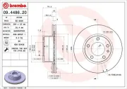 Bremsscheibe BREMBO 09.4486.20