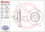 Bremsscheibe BREMBO 09.5134.10