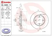 Bremsscheibe BREMBO 09.5290.14