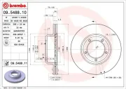 Bremsscheibe Vorderachse BREMBO 09.5488.11