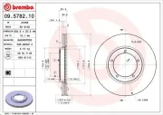 Bremsscheibe BREMBO 09.5782.10