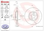 Bremsscheibe BREMBO 09.7227.20