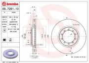 Bremsscheibe BREMBO 09.7261.10