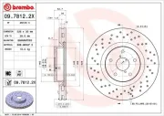 Bremsscheibe BREMBO 09.7812.2X