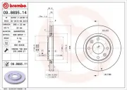 Bremsscheibe BREMBO 09.8695.11