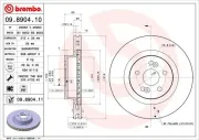 Bremsscheibe BREMBO 09.8904.11