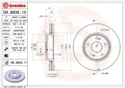 Bremsscheibe BREMBO 09.8936.11