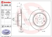 Bremsensatz, Scheibenbremse BREMBO KT 08 020