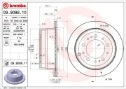 Bremsscheibe BREMBO 09.9086.11