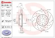 Bremsscheibe BREMBO 09.9145.1X