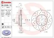 Bremsscheibe BREMBO 09.9165.1X