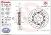 Bremsscheibe Vorderachse BREMBO 09.9254.33