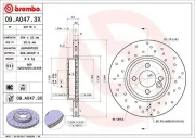 Bremsscheibe BREMBO 09.A047.3X