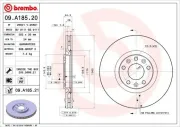 Bremsscheibe BREMBO 09.A185.21