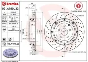 Bremsscheibe BREMBO 09.A190.33