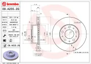 Bremsensatz, Scheibenbremse Vorderachse BREMBO KT 10 002