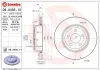 Bremsscheibe Hinterachse BREMBO 09.A405.11