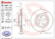 Bremsscheibe Vorderachse BREMBO 09.A407.11
