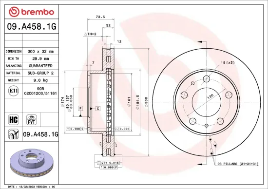 Bremsensatz, Scheibenbremse Vorderachse BREMBO KT 10 047 Bild Bremsensatz, Scheibenbremse Vorderachse BREMBO KT 10 047