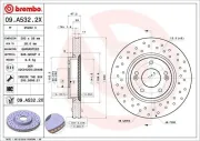 Bremsscheibe BREMBO 09.A532.2X