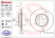 Bremsscheibe BREMBO 09.A820.11