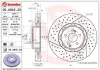 Bremsscheibe Vorderachse BREMBO 09.A945.33