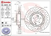 Bremsscheibe BREMBO 09.A945.33