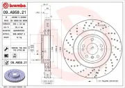 Bremsscheibe BREMBO 09.A958.21