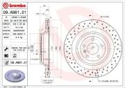 Bremsscheibe BREMBO 09.A961.21