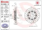 Bremsscheibe BREMBO 09.B085.13