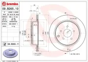 Bremsscheibe BREMBO 09.B265.11