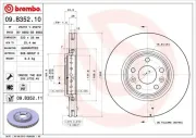 Bremsscheibe BREMBO 09.B352.11