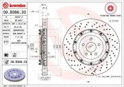 Bremsscheibe BREMBO 09.B386.33