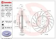 Bremsscheibe BREMBO 09.B436.51