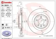 Bremsscheibe BREMBO 09.B503.11