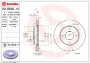 Bremsscheibe Vorderachse BREMBO 09.B526.11