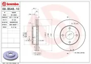 Bremsscheibe BREMBO 09.B548.10