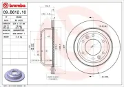 Bremsscheibe BREMBO 09.B612.10