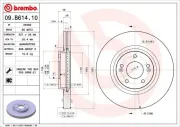 Bremsscheibe BREMBO 09.B614.10