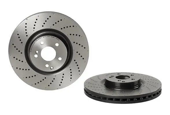 Bremsscheibe Vorderachse BREMBO 09.B769.51