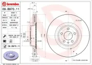 Bremsscheibe BREMBO 09.B970.11