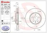 Bremsscheibe BREMBO 09.C377.11