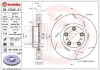 Bremsscheibe Vorderachse Vorderachse rechts BREMBO 09.C549.31 Bild Bremsscheibe Vorderachse Vorderachse rechts BREMBO 09.C549.31