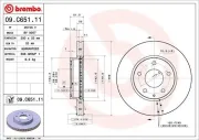 Bremsscheibe BREMBO 09.C651.11