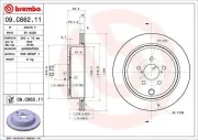 Bremsscheibe BREMBO 09.C662.11