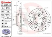 Bremsscheibe BREMBO 09.C877.11