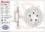 Bremsscheibe BREMBO 09.C880.11