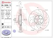 Bremsscheibe BREMBO 09.C936.1X