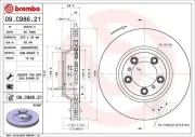 Bremsscheibe BREMBO 09.C986.21